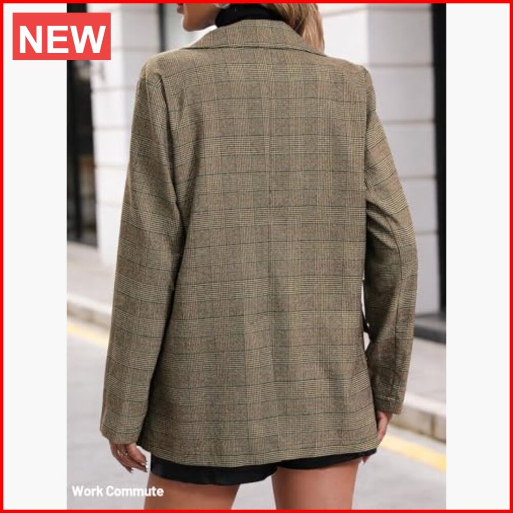 Lightweight Fully Lined Polyester Blend Blazer wi… - image 5